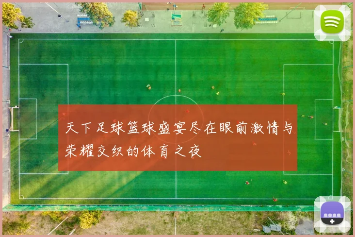 天下足球篮球盛宴尽在眼前激情与荣耀交织的体育之夜